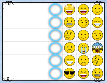 Back To School Interactive Emoji Survey For Google Classroom Editable