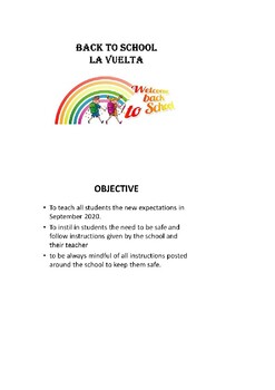 Preview of BACK TO SCHOOL             LA VUELTA