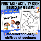 BACK TO SCHOOL | LE MATÉRIEL SCOLAIRE EN FRANÇAIS | CAHIER