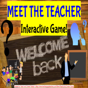 Preview of BACK TO SCHOOL MINI BUNDLE Meet the Teacher Icebreaker All About Me Digital