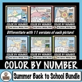 SUMMER BACK TO SCHOOL BUNDLE - Pokémon Color By Number