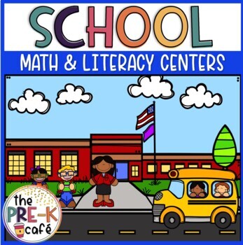 Preview of BACK TO SCHOOL Math Phonics Letters and Literacy Activities | #SunnyDeals24