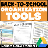 Classroom Organization - Teacher Organization Systems and Forms - Back to School