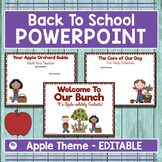 Back To School Night PowerPoint Template For Meet The Teac