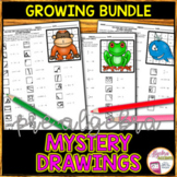 BACK TO SCHOOL | Pre Algebra Mystery Picture Drawings GROW
