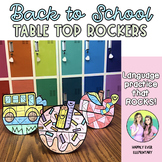 BACK TO SCHOOL | TABLE TOP ROCKERS | Color by Language Pra