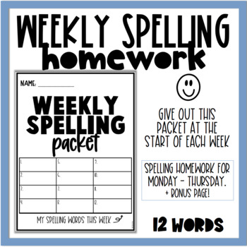 spelling homework activities ks2