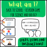 BACK TO SCHOOL: "What am I?" - Science/ Biology game