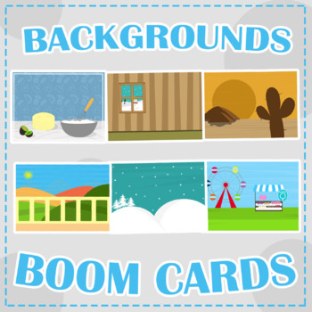 Preview of BACKGROUNDS FOR BOOM CARDS