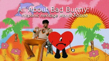 Preview of BAD BUNNY HISPANIC HERITAGE MONTH ACTIVITY