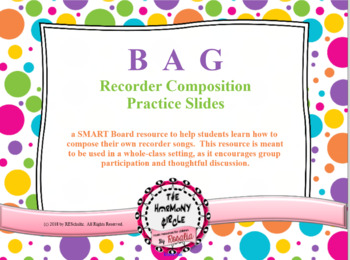 Preview of BAG Recorder Composition Practice Slides