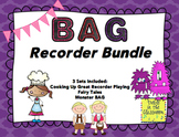 BAG Recorder Stations and Worksheets BUNDLE