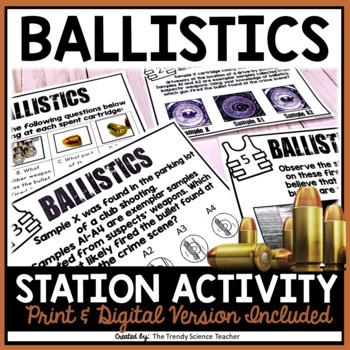 Preview of BALLISTICS REVIEW STATIONS - Print & Digital