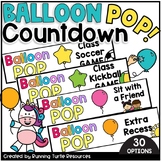 End of Year Balloon Pop Countdown to Summer, Last Month of