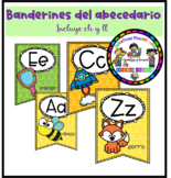 BANDERINES DEL ABECEDARIO CON IMÁGENES