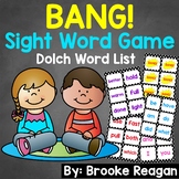 BANG! Editable Sight Word Game (Dolch Words)