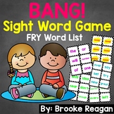 BANG! Editable Sight Word Game (Fry Words)