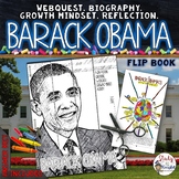 Barack Obama: Black History Month Writing Activity, Growth