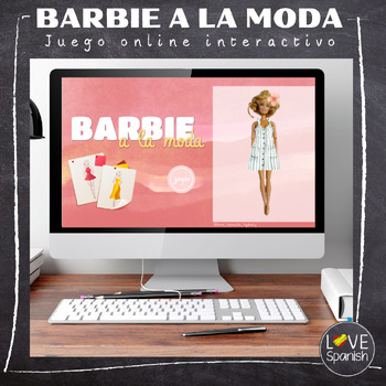 Preview of BARBIE A LA MODA: Vocabulario ropa