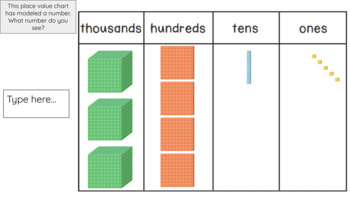 Preview of BASE 10 & PLACE VALUE Numeration Digital Google Slides