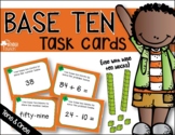 Base Ten Task Cards for Tens and Ones - Place Value