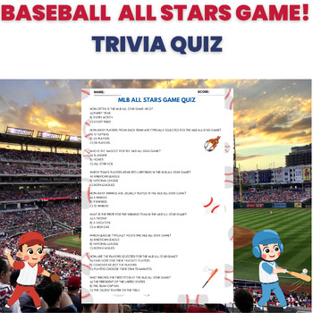 9 MLB and US Presidents etc Trivia Quizzes