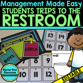 BATHROOM CARDS for CLASSROOM MANAGEMENT