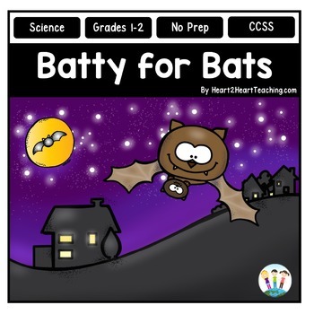 Preview of BATS Nonfiction Reading Comprehension Passages Activities & Vocabulary