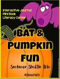 Halloween Bats Pumpkins Facts Fluency Activity Mini Book F
