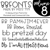 BB Fonts- Volume 8