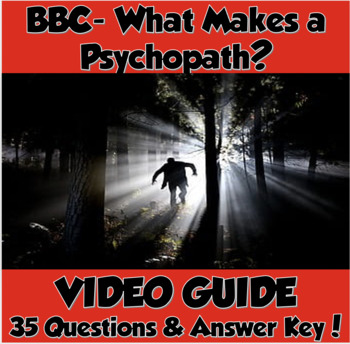 Preview of BBC Horizon - What Makes a Psychopath Video Guide