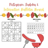 BBQ Father's Day Pictogram Sudoku | Math Activities | Inte