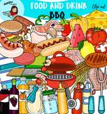 BBQ- Food and drink clipart