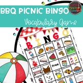BBQ Picnic Vocabulary Bingo