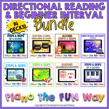 Preview of BC Bundle: Directional Reading & Beginner Interval Bundle