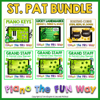 Preview of BC Bundle: St. Patrick's Piano Bundle