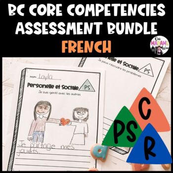 Preview of BC Core Competencies mini bundle | FRENCH | Compétences Essentielles