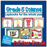 A Year of Grade 5 Science Lapbooks