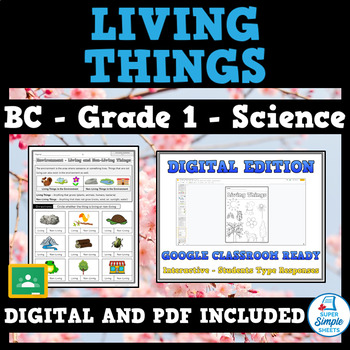 Preview of BC Science - Grade 1 - Living Things