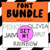 BCA Font Bundle Set#1