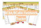 BCBA/BCaBA Fieldwork Tracker - Multiple Supervisors & Mult