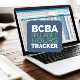 BCBA Billable Hours Tracking Workbook