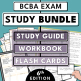 BCBA Exam Study Bundle | 6th Edition | Study Guide, Workbo