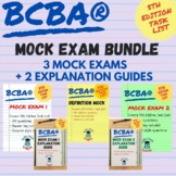 BCBA Mock Exam Bundle |  3 Exams + 2 Explanation Guides | 