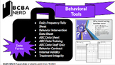 BCBA Nerd Bundle _ Behavior Intervention Tools_ Daily Data Sheets