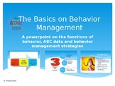 BCBA | Basics of Behavior Management | ABA therapy