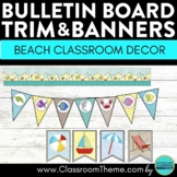 BEACH Themed Decor Classroom BULLETIN BOARD BORDER door de