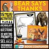 BEAR SAYS THANKS activities READING COMPREHENSION - Book C