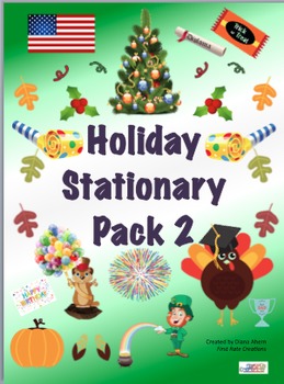 Preview of Holiday Stationary Pack 2