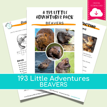 Preview of BEAVERS - 193 Little Adventures Pack